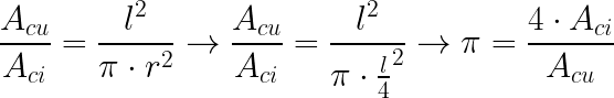 π por Montecarlo
